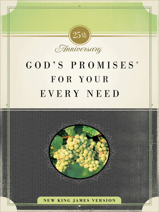 Title details for God's Promises for Your Every Need by Thomas Nelson - Available